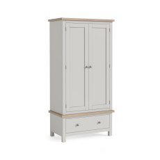 Cottage Collection Gents Wardrobe in Grey Cottage Collection Gents Wardrobe in Grey