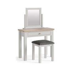 Cottage Collection Single Drawer Desk in Grey