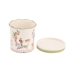 Cath Kidston Spring Birds Plant Pot with Tray