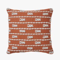 Summer Terracotta Braid Outdoor Cushion