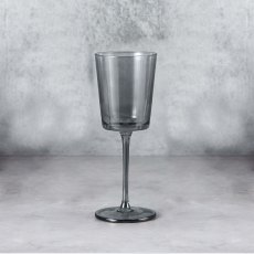 Simply Home Grey set of 4 Wine Glasses