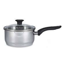 Simply Home 18 CM Stainless Steel Draining Lid Saucepan