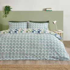 Catherine Lansfield Bryson Blue Duvet Cover Set Catherine Lansfield Bryson Blue Duvet Cover Set