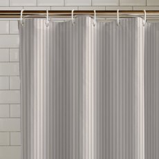Catherine Lansfield Timeless Stripe Natural Shower Curtain Catherine Lansfield Timeless Stripe Natural Shower Curtain