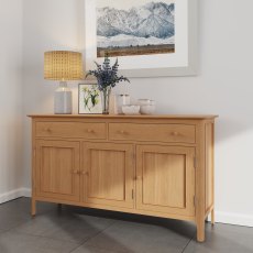 Coastal 3 Door Sideboard Coastal 3 Door Sideboard