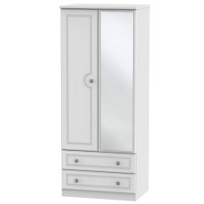 Pembridge 2ft6' 2 Door Mirrored Wardrobe Pembridge 2ft6' 2 Door Mirrored Wardrobe