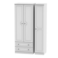 Pembridge Tall Triple 2 Drawer Wardrobe Pembridge Tall Triple 2 Drawer Wardrobe