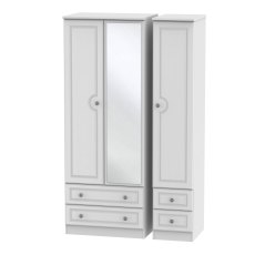 Pembridge Tall Triple 2 Drawer Mirror & Tall Drawer Wardrobe Pembridge Tall Triple 2 Drawer Mirror & Tall Drawer Wardrobe