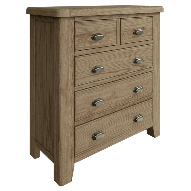 Heritage Oak 2 Over 3 Chest