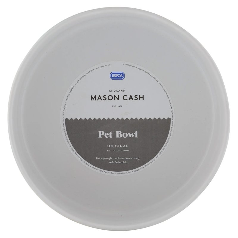 Mason cash dog bowl 2024 grey