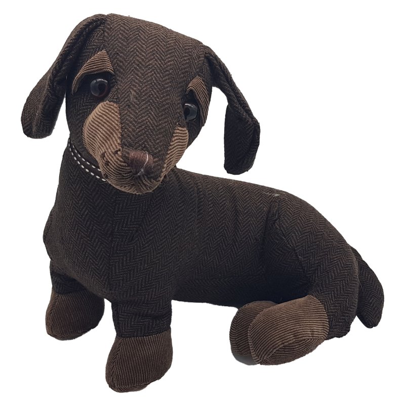 Dora Designs Egbert Dachshund Dog Doorstop