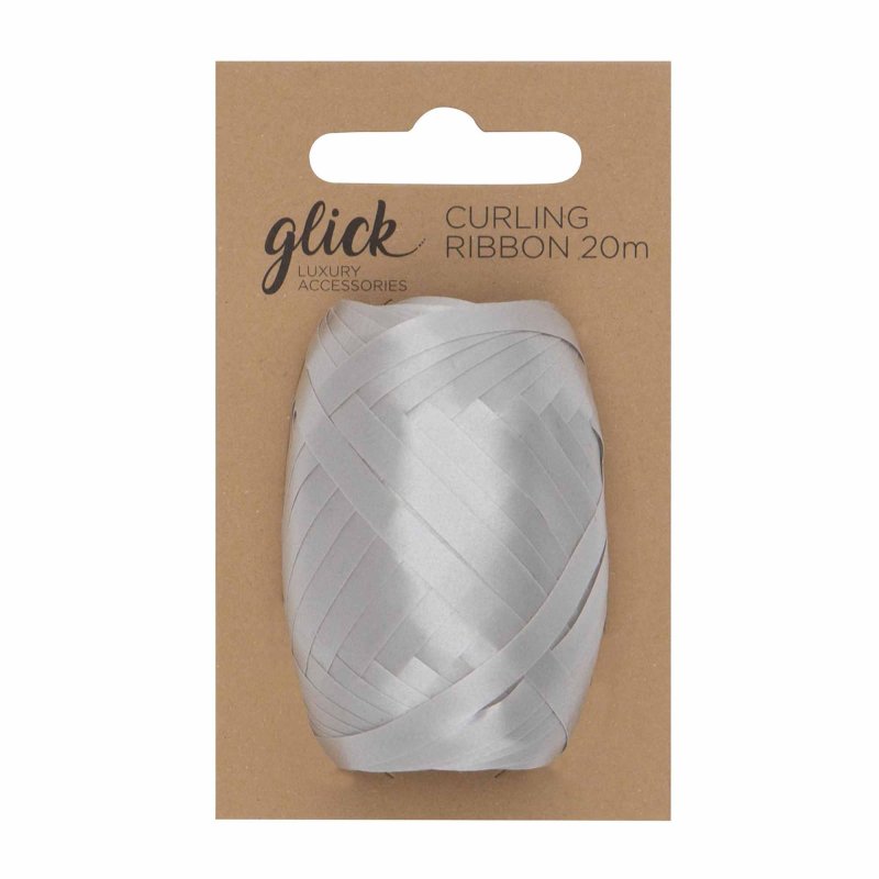 Glick Curling Ribbon Silver