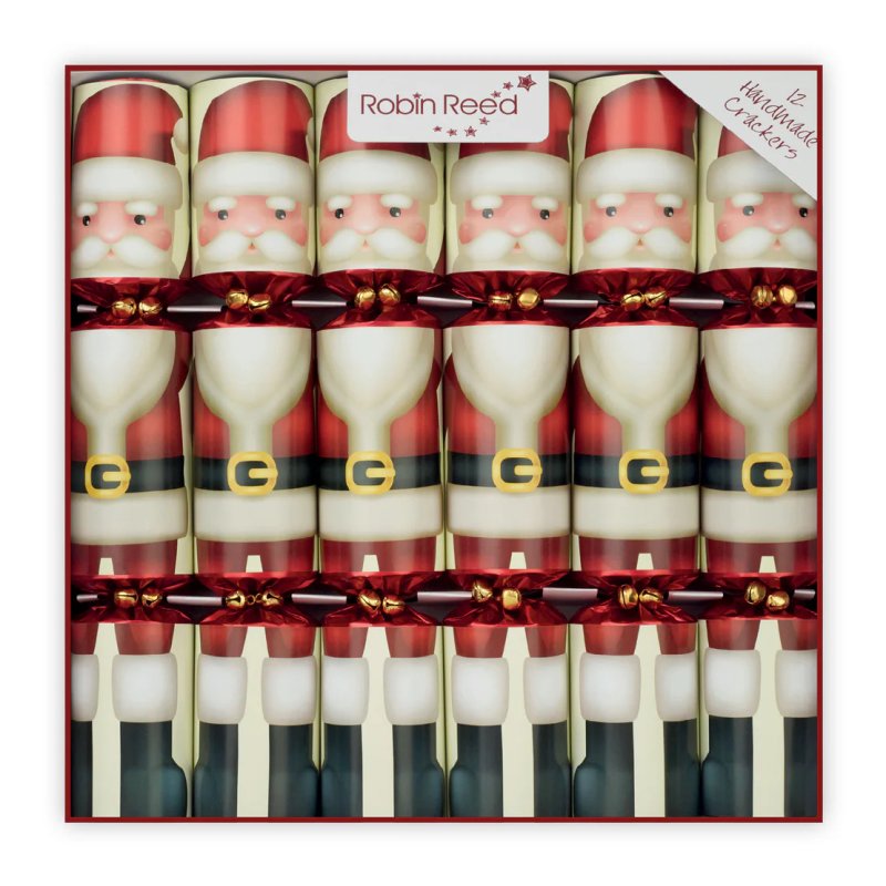 Robin Reed Robin Reed Father Christmas Box of 12 Crackers