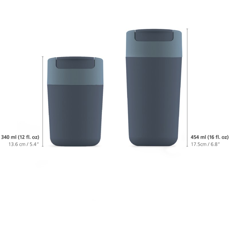 Sipp™ Blue Travel Mug with Hygienic Lid 340ml