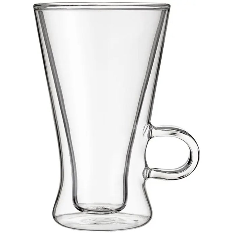 Buy Judge Clear 2 Piece Double Walled 275ml Latte Glass Set from the Next  UK online shop