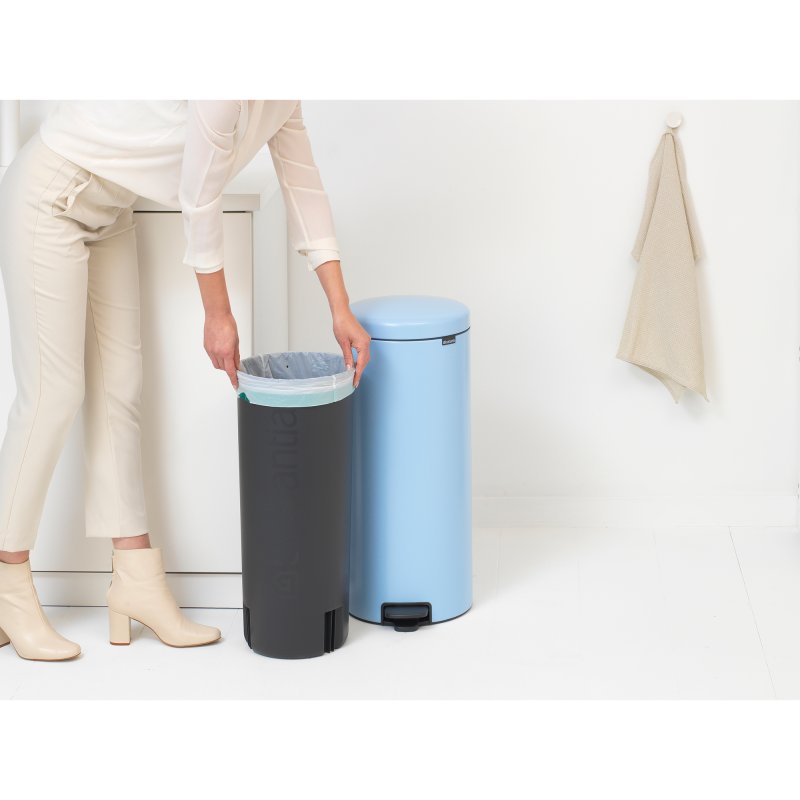 Brabantia NewIcon Pedal Bin Dreamy Blue