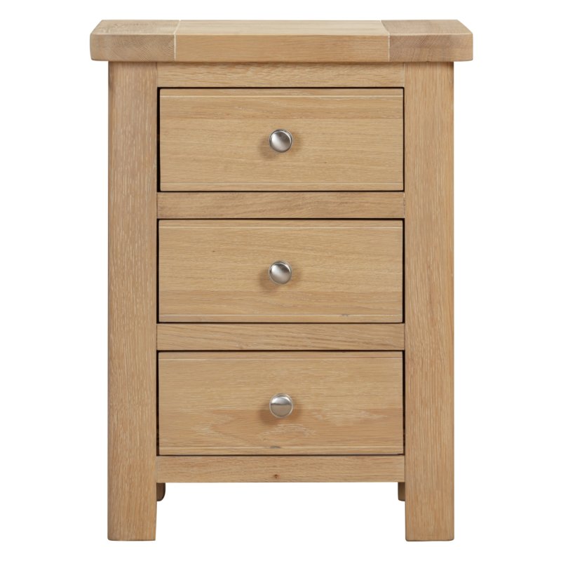 Silverdale Oak Bedside Table | Aldiss of Norfolk