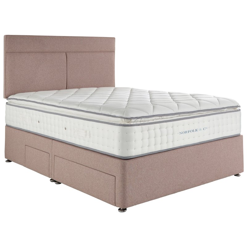 Plush mattress in on sale a box queen