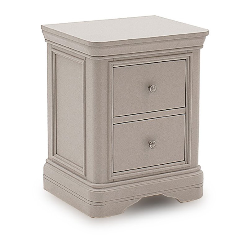 Mabel Taupe Bedside Table