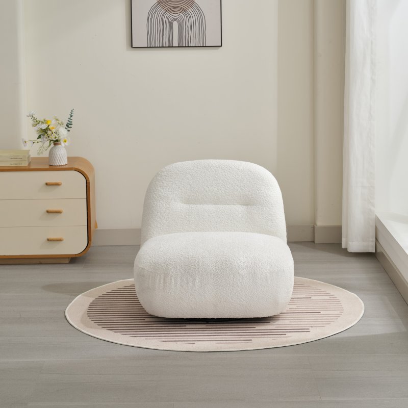 Luna Ice Cream 360 Swivel Chair front on lifestyle image of the chair