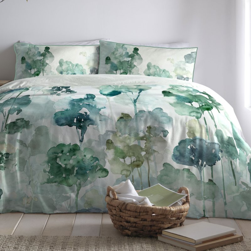 Appletree Malia Green Duvet Cover Set