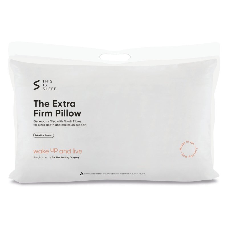 Fine Bedding Co Extra Firm Pillow