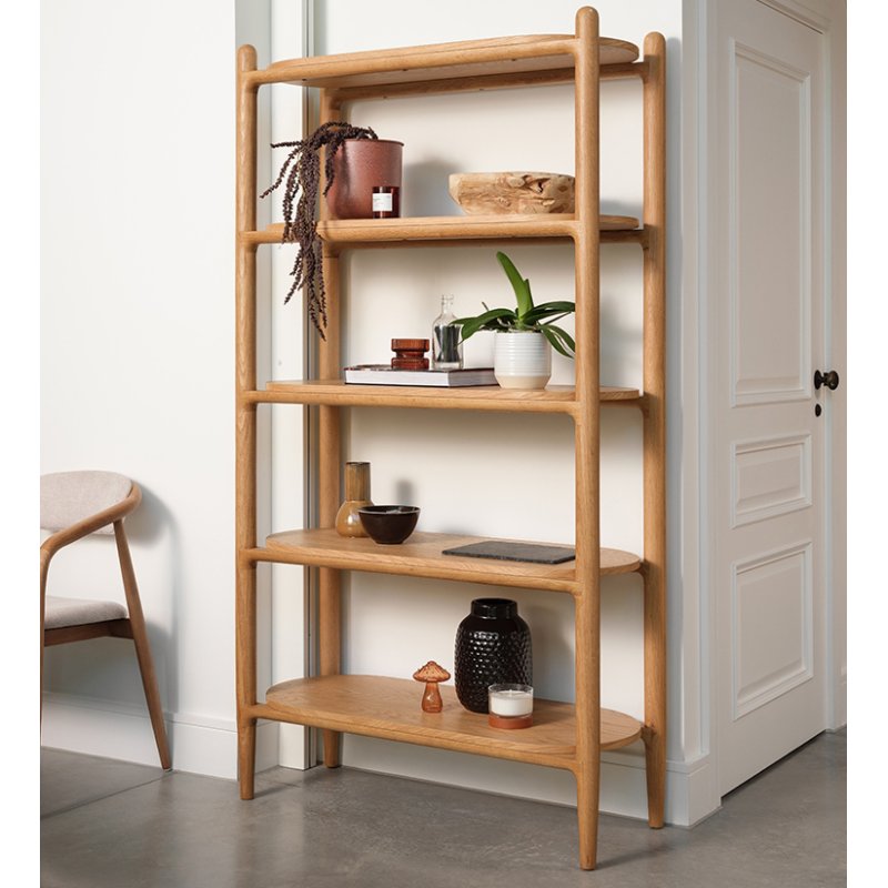 G Plan Winchester Open Bookcase lifestyle image of the bookcase