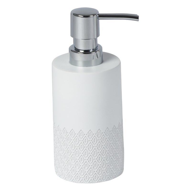 Showerdrape Chantilly White Liquid Soap Dispenser