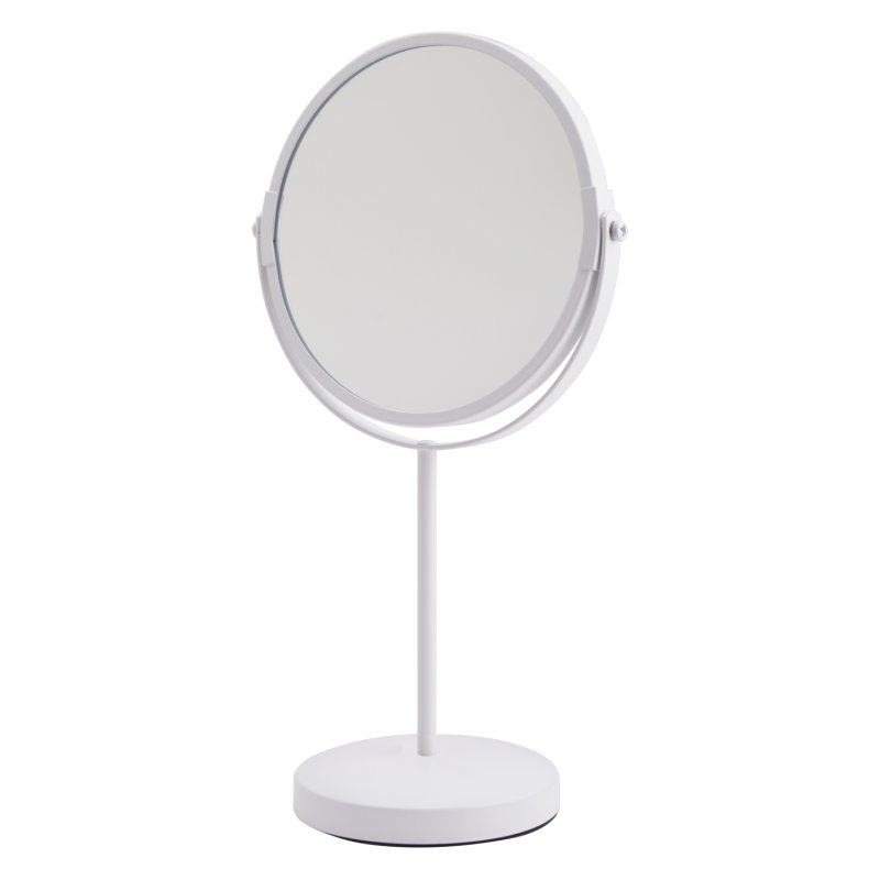 Showerdrape Leto Mirror White