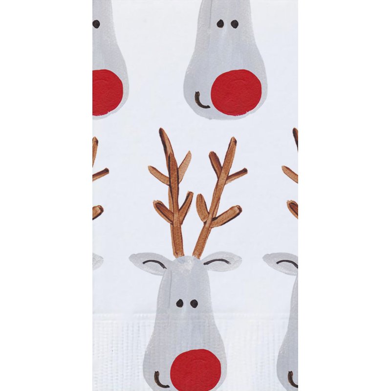 Glick Reindeer Selfie Paper Hankies