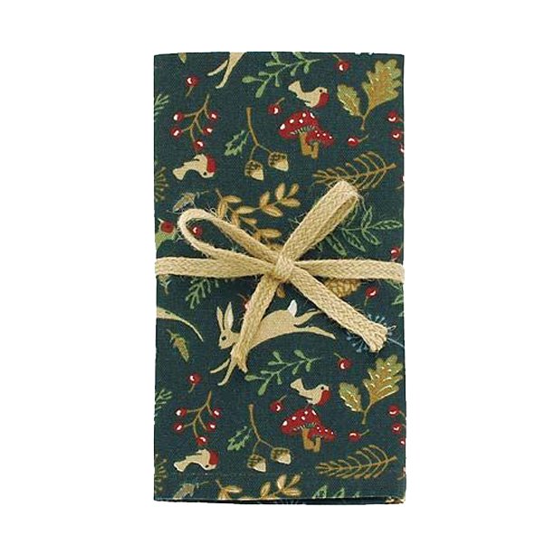 Walton & Co Enchanted Forest Set Of 4 Napkins