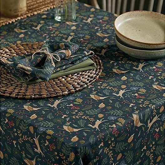 Walton & Co Enchanted Forest Tablecloth