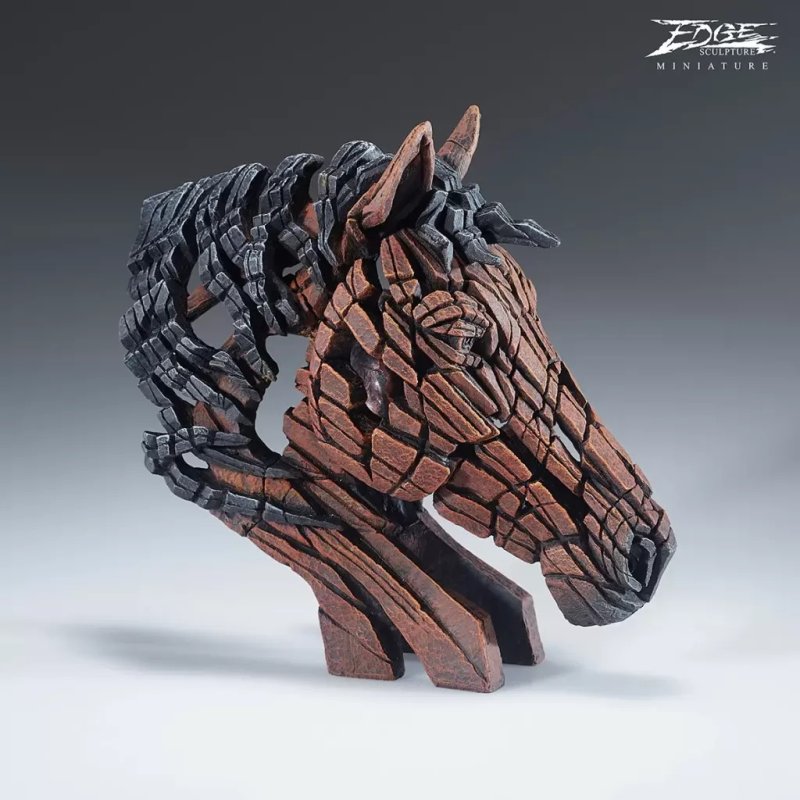 Edge Sculptures - Miniature Horse Bust