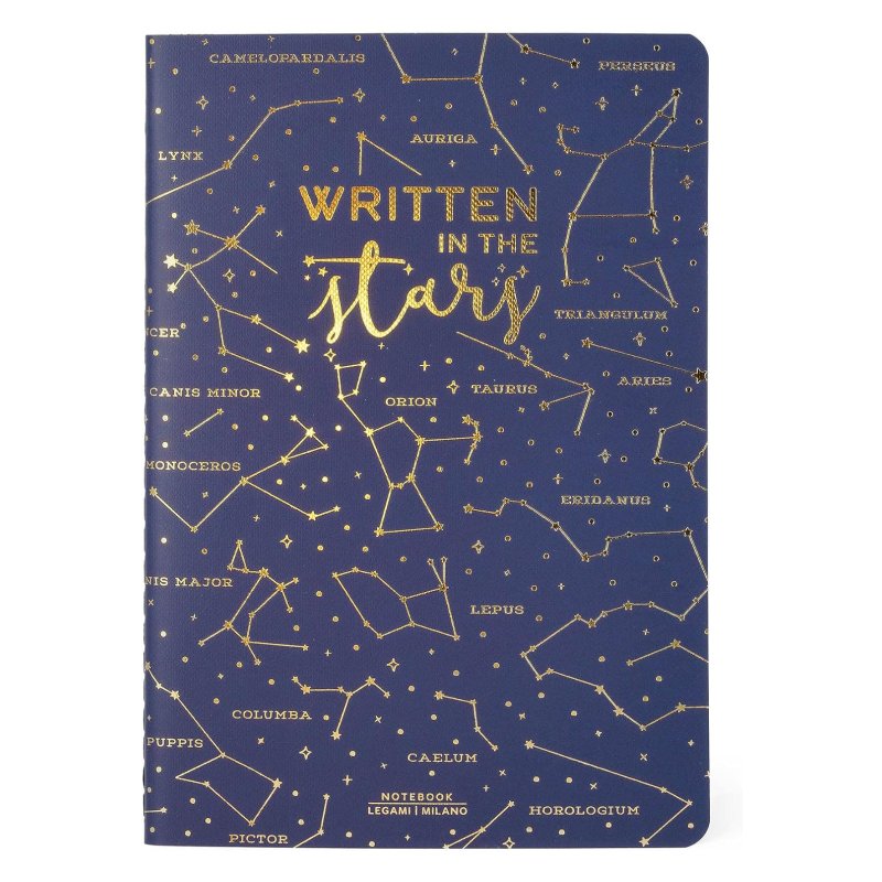 Legami Stars A5 Lined Notebook