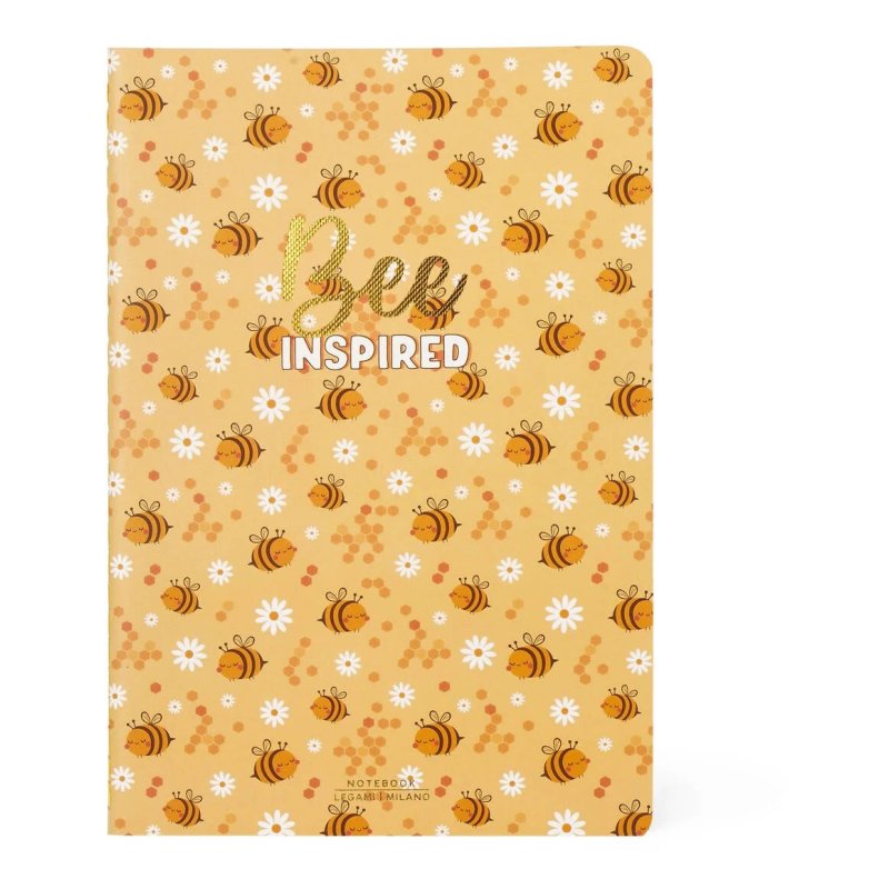 Legami Bee A5 Lined Notebook