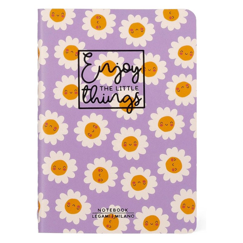 Legami Daisy A6 Lined Notebook