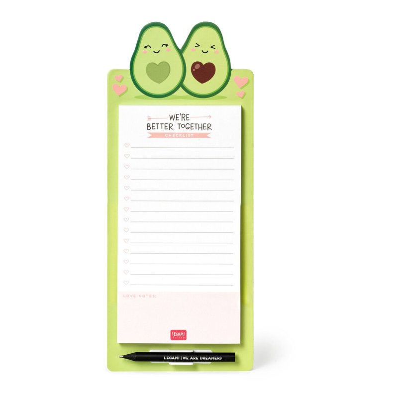 Legami Avocado Magnetic Notepad