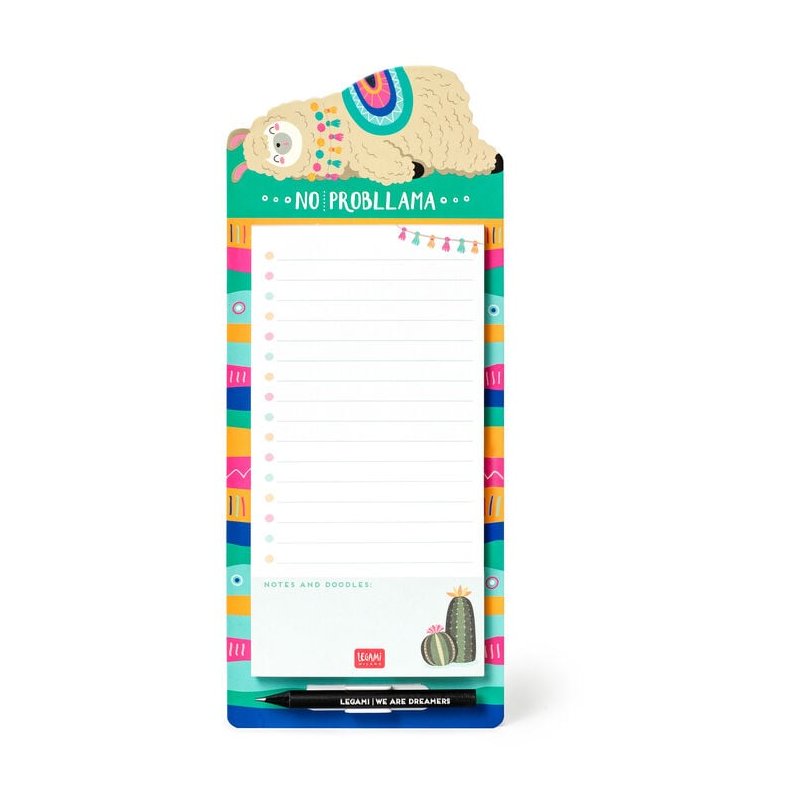 Legami Llama Magnetic Notepad