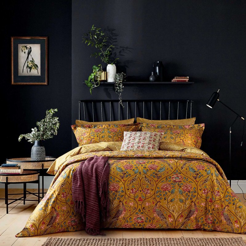 Morris & Co Seasons By May Saffron Duvet Cover Set