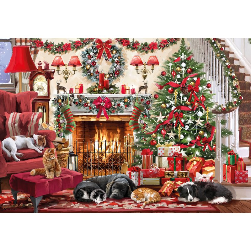 Otter House Around The Tree 500 piece Puzzle