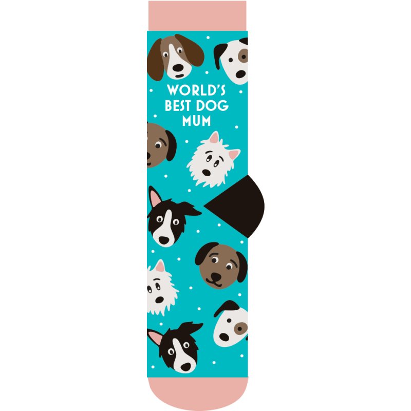 Otter House Worlds Best Dog Mum Socks