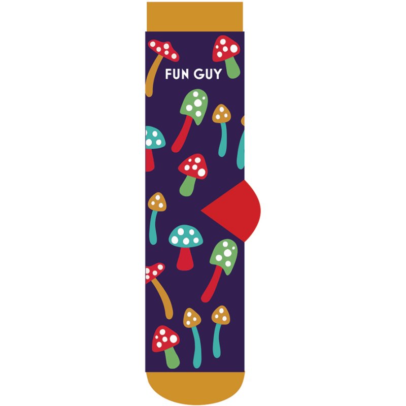 Otter House Fun-Guy Socks