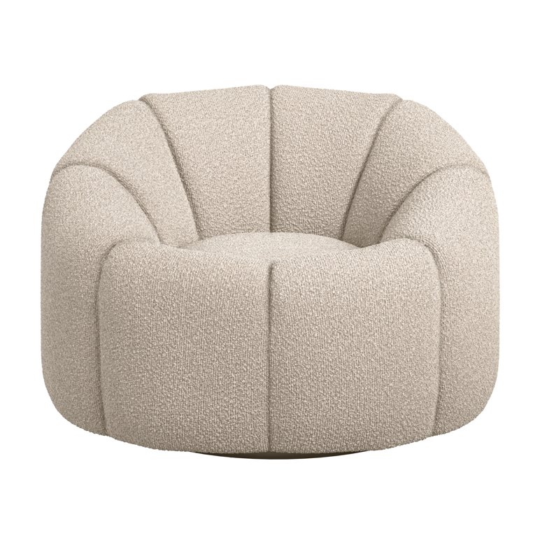 Noah Buff Swivel Chair