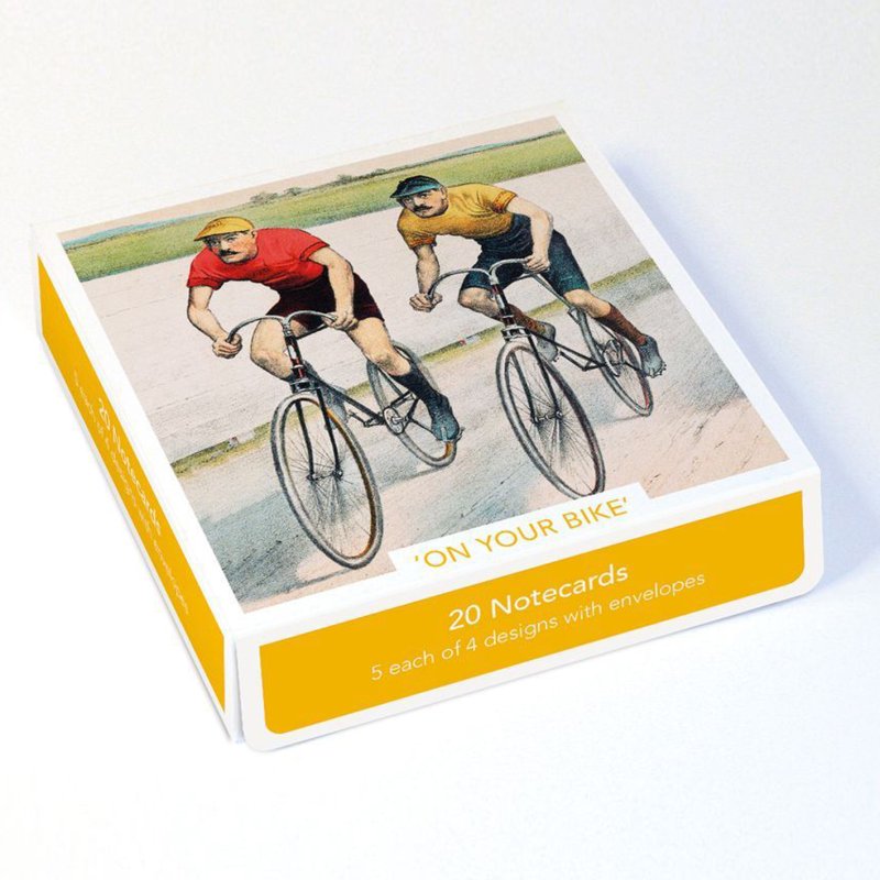 On Your Bike Pack Of 20 Notecards