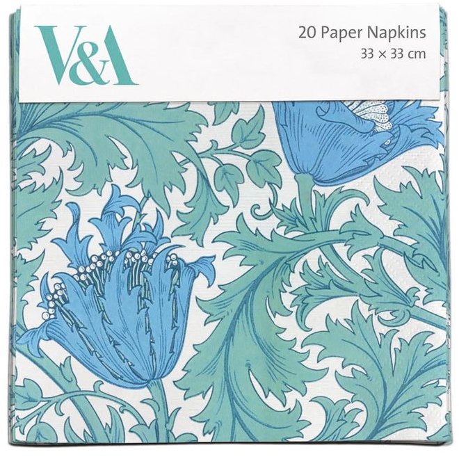 Anemone 20 Pack Of Paper Napkins