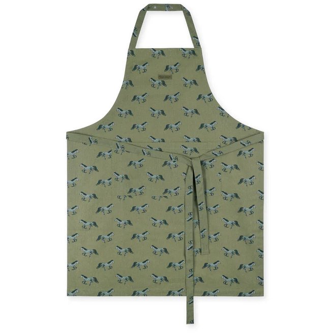 Sophie Allport Grey Horse Apron