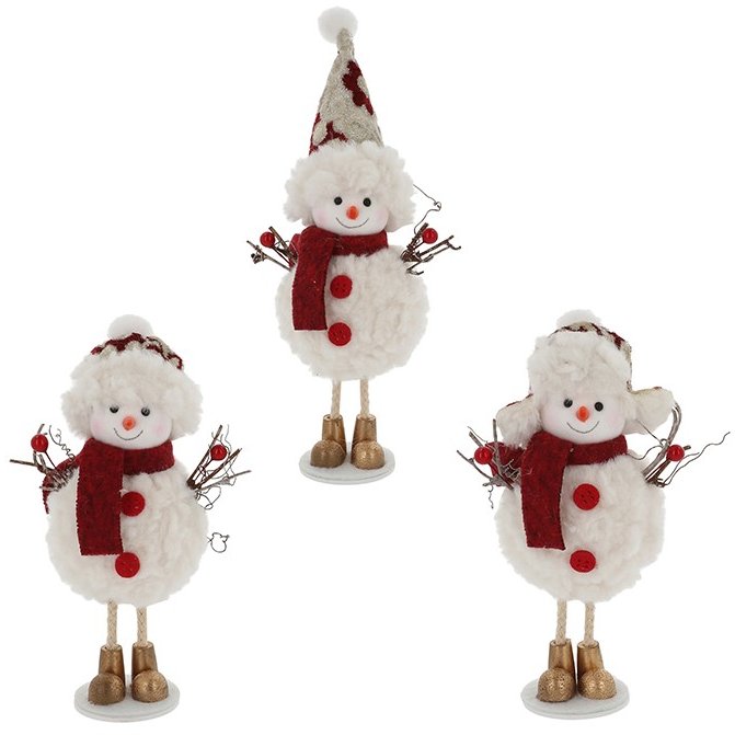 Joyful Snowman Standing