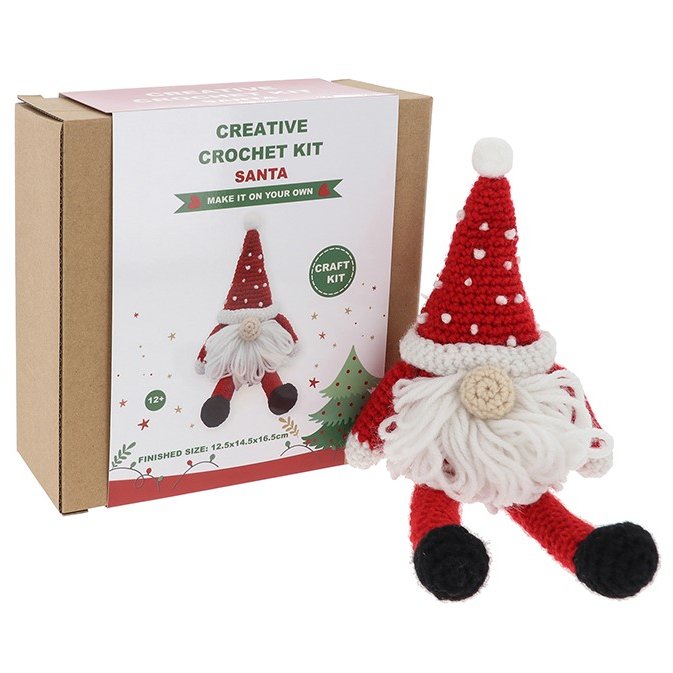 Creative Crochet Kit Santa