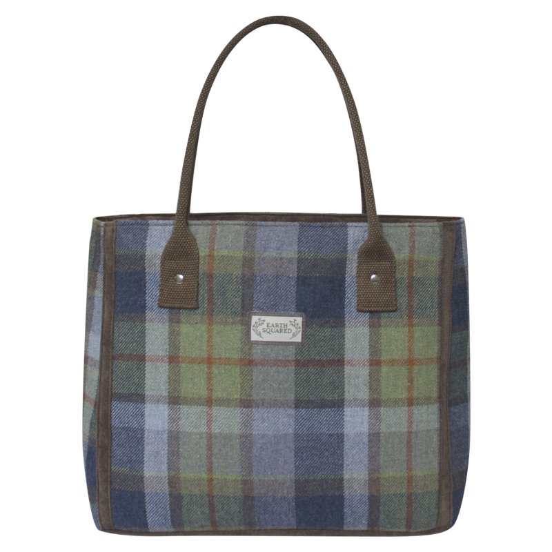 Earth Squared Tweed Tote Bag Inveresk Aldiss of Norfolk