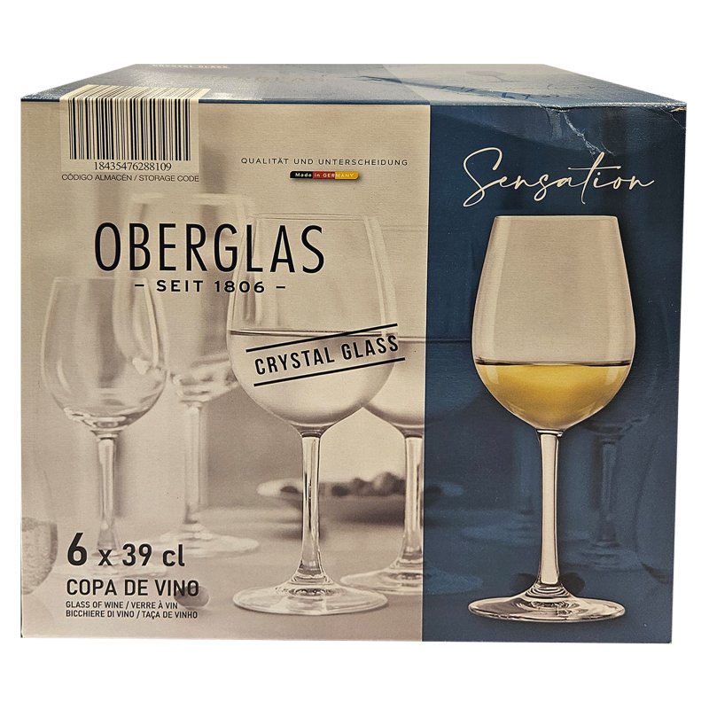 Oberglass Oberglass Copas 390cc Set of 6 Wine Glasses